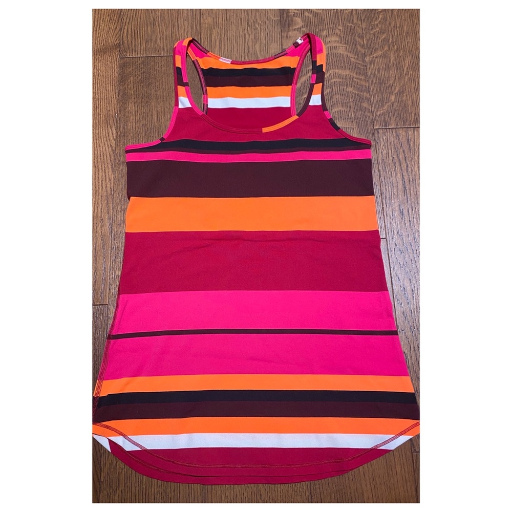 Lululemon Racerback Tank Top - Striped Multi
